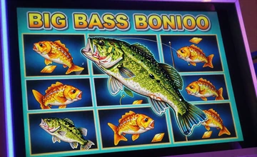 Big Bass Bonanza 1000 Angel-Slot mit gr&uuml;nem Wasser im GambleZen Casino