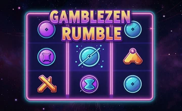 GambleZen Rumble Exklusiv-Slot mit Neon-Arcade-Design von Hacksaw