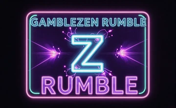 GambleZen Rumble Exklusiv-Slot mit Neon-Arcade-Design im GambleZen Casino