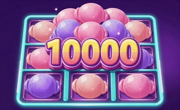 Sugar Rush 1000 Slot mit bunten Candy-Symbolen im GambleZen Casino