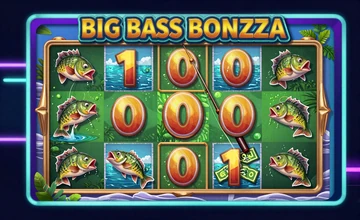 Big Bass Bonanza 1000 Angel-Slot mit gr&uuml;nem Wasser im GambleZen Casino